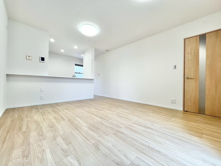 居間 豊かな居住性と、安心感を満たすクオリティが見事に調和した住空間。