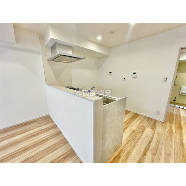 キッチン お料理をしながらでもご家族との会話を楽しめる対面キッチンです。