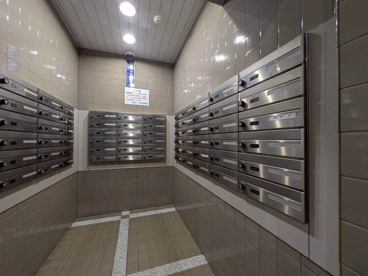 設備 郵便受けも、きちんと管理されています。