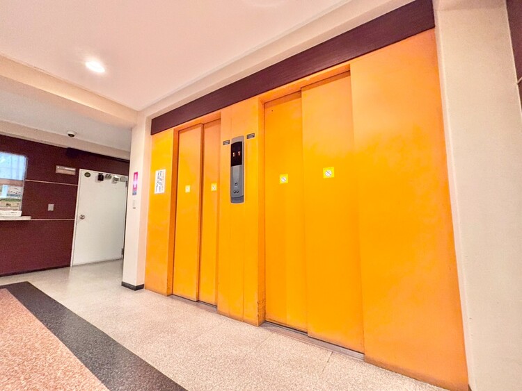 設備 エレベーター完備のため荷物が多くなっても安心。