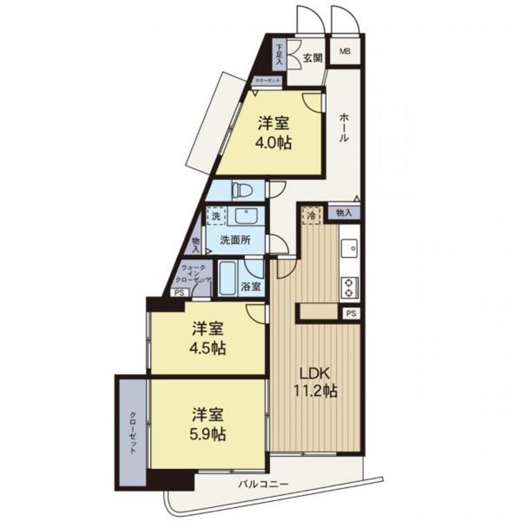 間取り 【間取り図】将来にわたって資産価値が継続するな佇まい。ここから始まる変わらない価値観はこの先も継続していきます。