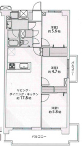 コスモハイツ新大阪の物件画像