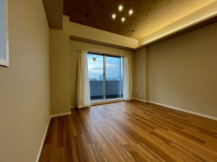 居間 豊かな居住性と、安心感を満たすクオリティが見事に調和した住空間。