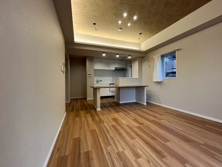 居間 ひとつひとつの空間に宿した機能性、そして美意識。