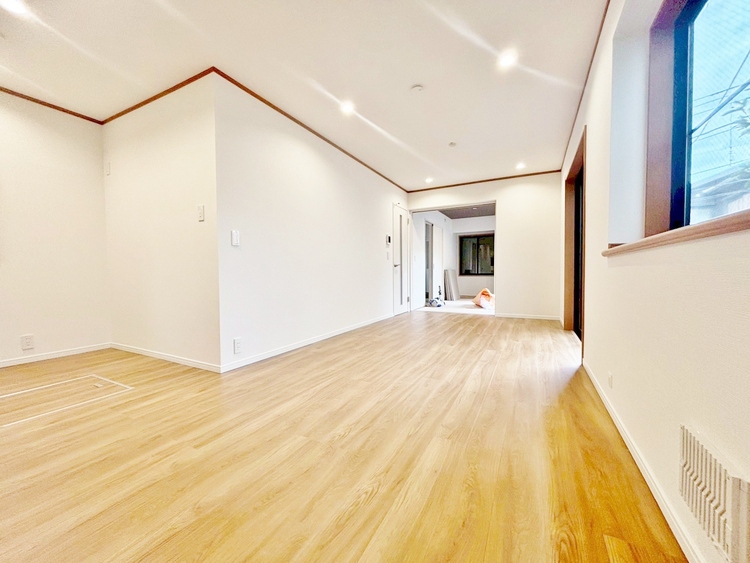 居間 豊かな居住性と、安心感を満たすクオリティが見事に調和した住空間。