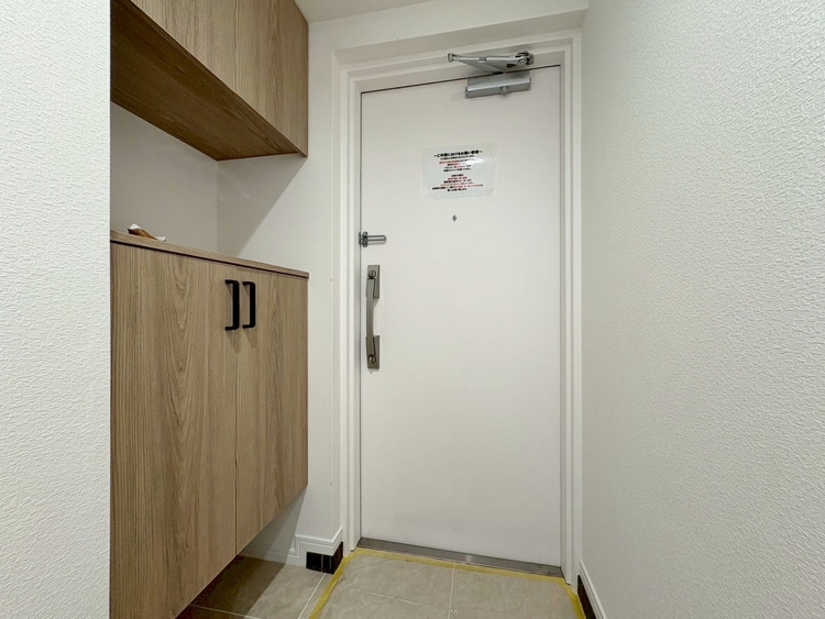 玄関 シューズボックスを完備した玄関です。