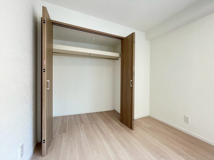 収納 居室にはクローゼットがあり、荷物もスッキリ収納して快適にお過ごしいただけます。