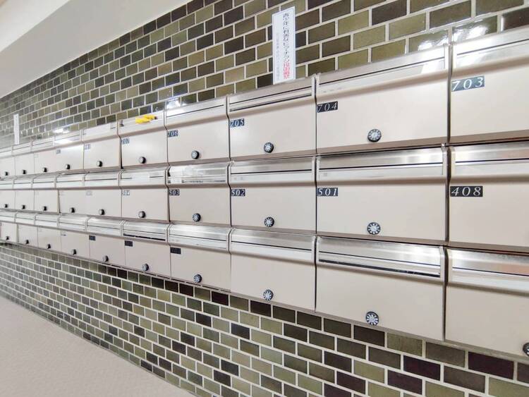 設備 郵便受けも、きちんと管理されています。