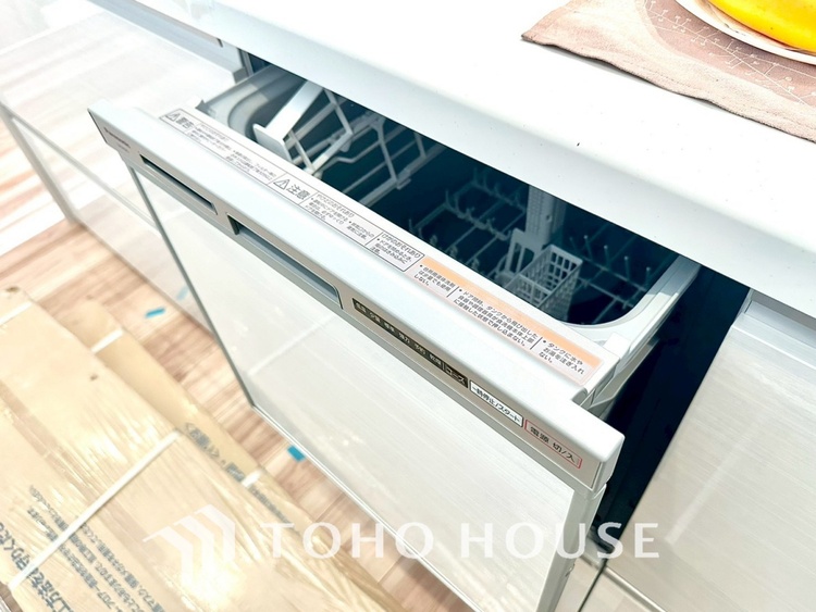 キッチン ◆Happy◆愛情たっぷりのお料理で家族にHappyを。食器洗浄機もあなたをサポートしてくれます。