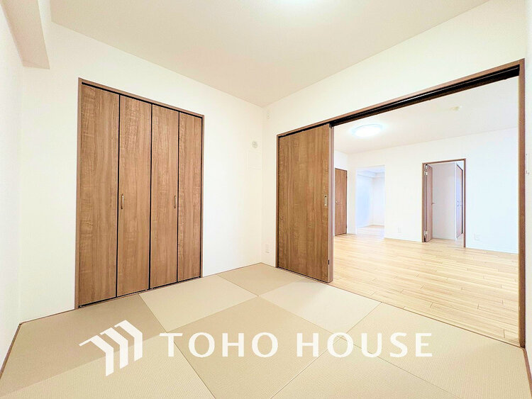 内装 客間はもちろん、個人のスペースにも使える和室