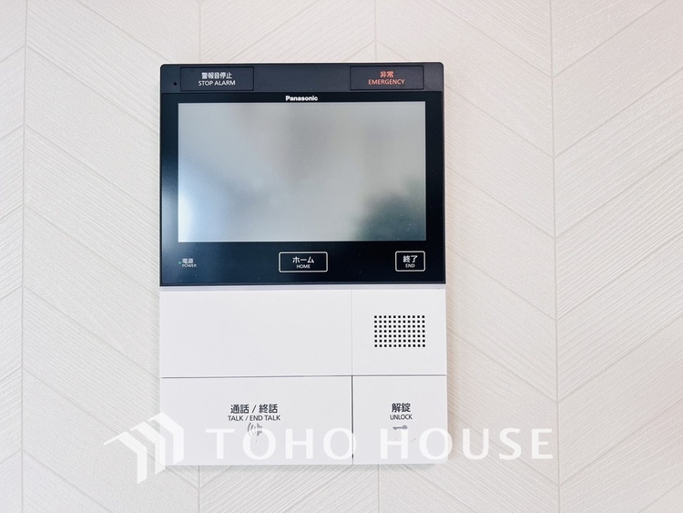 その他 来客が一目でわかるモニター付きインターホン