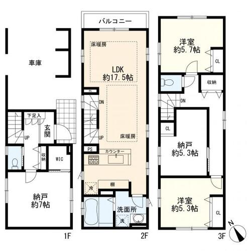 鶴見区下野谷町2丁目　中古一戸建ての物件画像