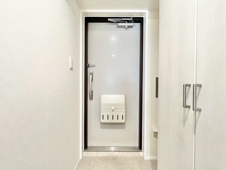 玄関 シューズボックスを完備した玄関です。