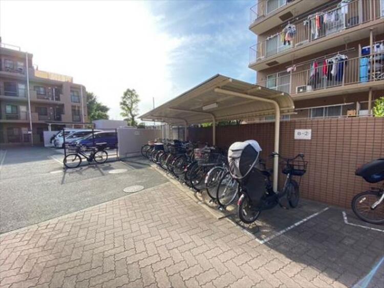 その他 住人の方のみ利用できる駐輪場。