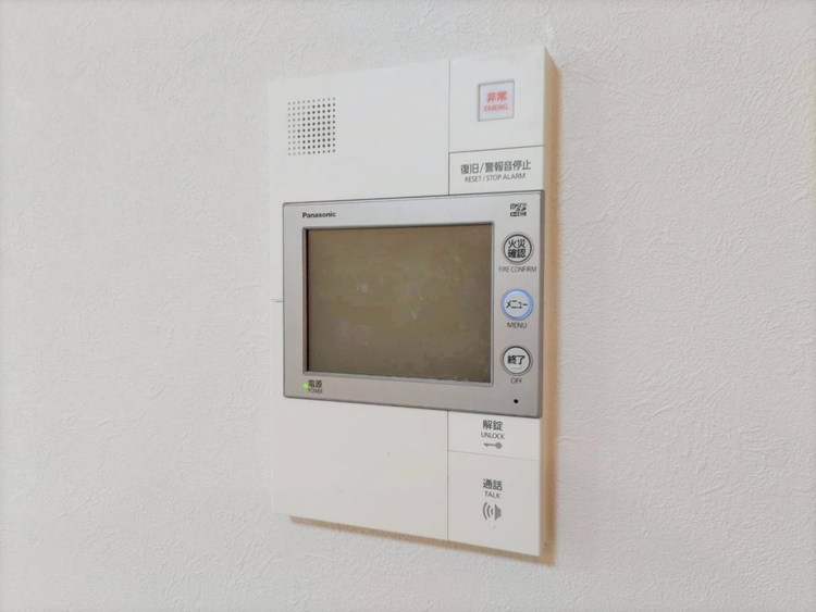 その他 誰が来てもわかる様にモニター付きインターホンを設置。