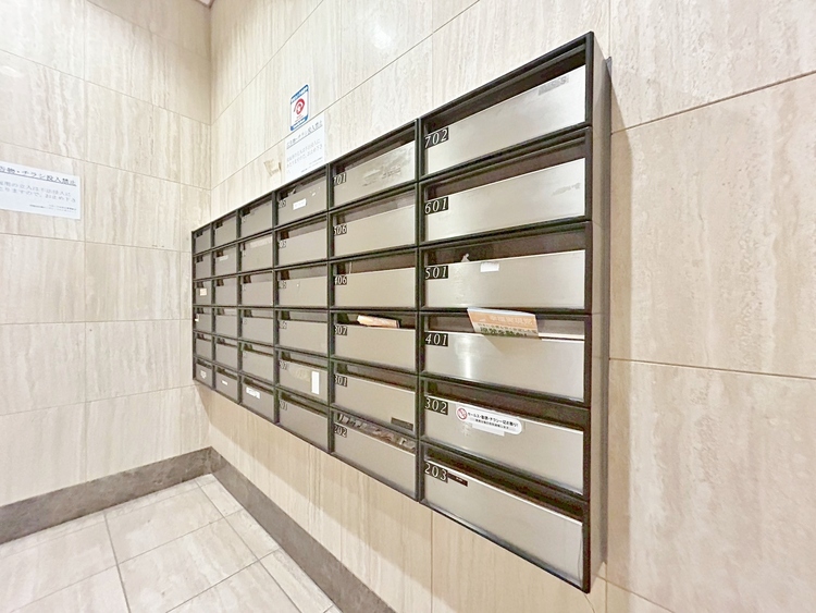 その他 郵便受けも、きちんと管理されています。