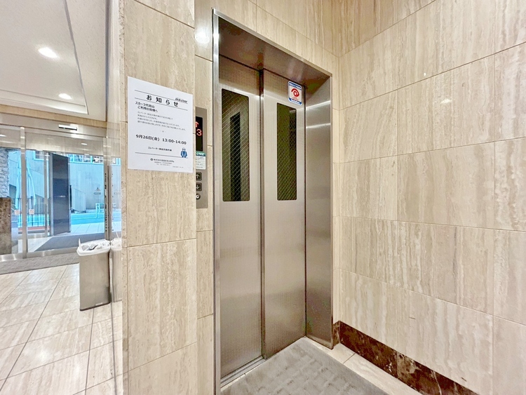 その他 エレベーター完備のため荷物が多くなっても安心。