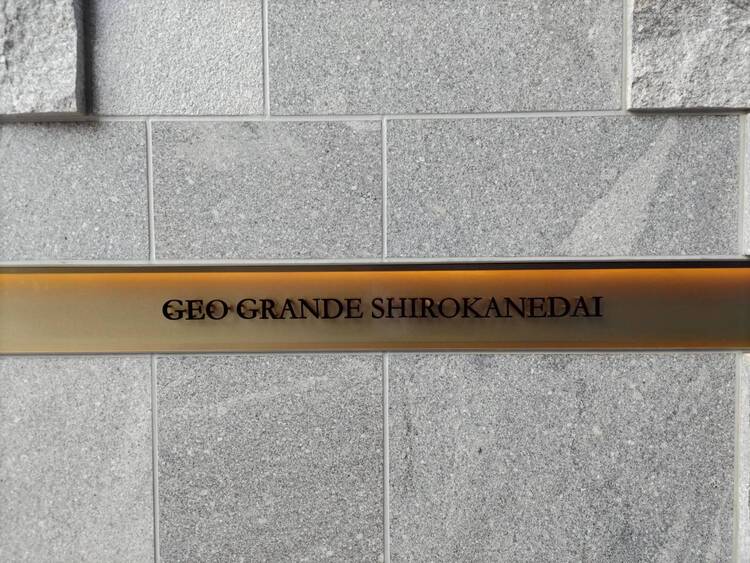 その他 スタイリッシュなエンブレム。お洒落なマンションは入り口から。