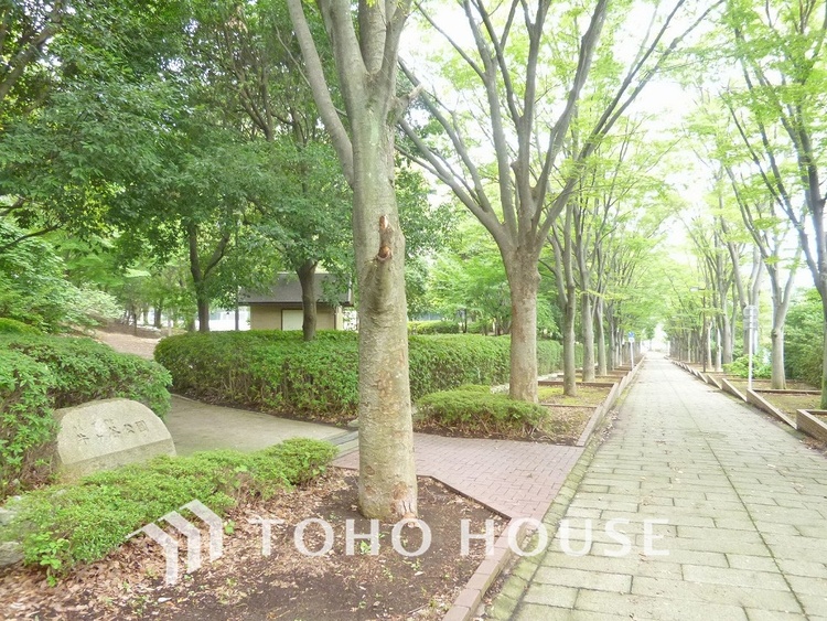 周辺 牛ヶ谷公園　距離400ｍ