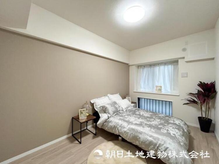 内装 【洋室】一人時間を快適にすごせるように、落ち着いて過ごせる癒しと寛ぎの空間が欲しい。そんな願いを叶えました。