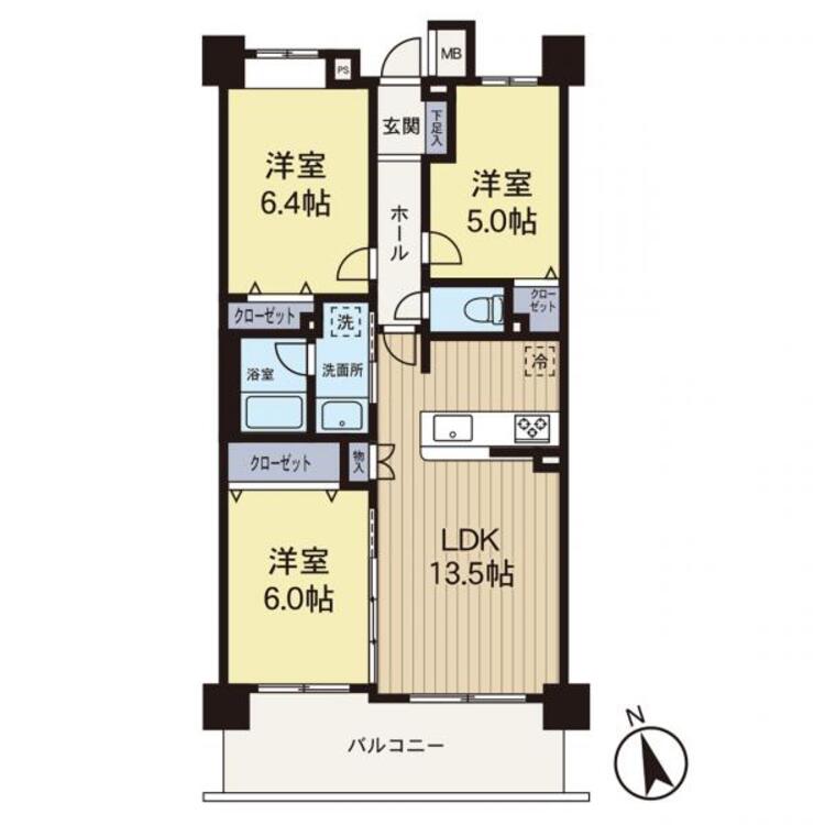 間取り 【間取り図】将来にわたって資産価値が継続するな佇まい。ここから始まる変わらない価値観はこの先も継続していきます。