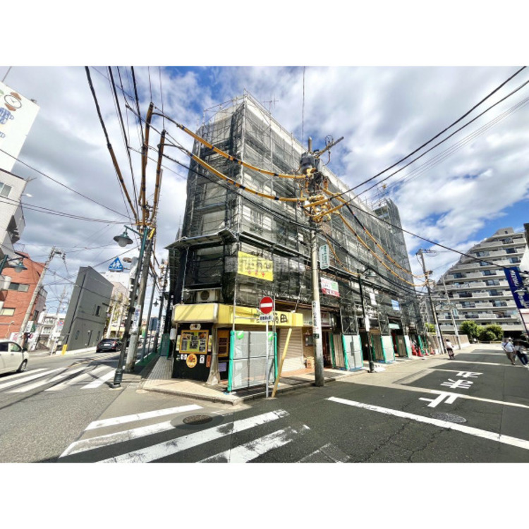 外観 令和7年9月21日撮影（大規模修繕工事中）