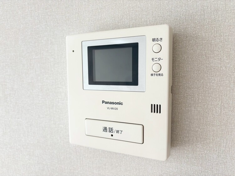 その他 誰が来てもわかる様にモニター付きインターホンを設置。