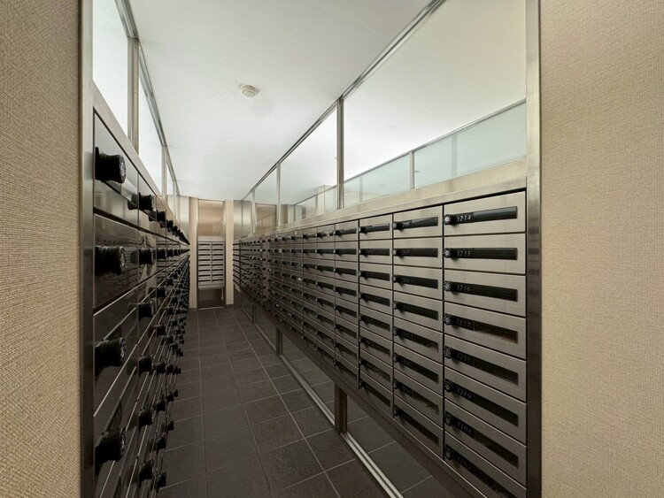 設備 郵便受けも、きちんと管理されています。