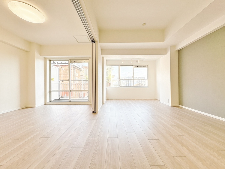 居間 ひとつひとつの空間に宿した機能性、そして美意識。