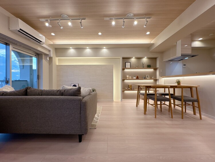 居間 「空間が織り成すひとつ先の住み心地」を演出します。