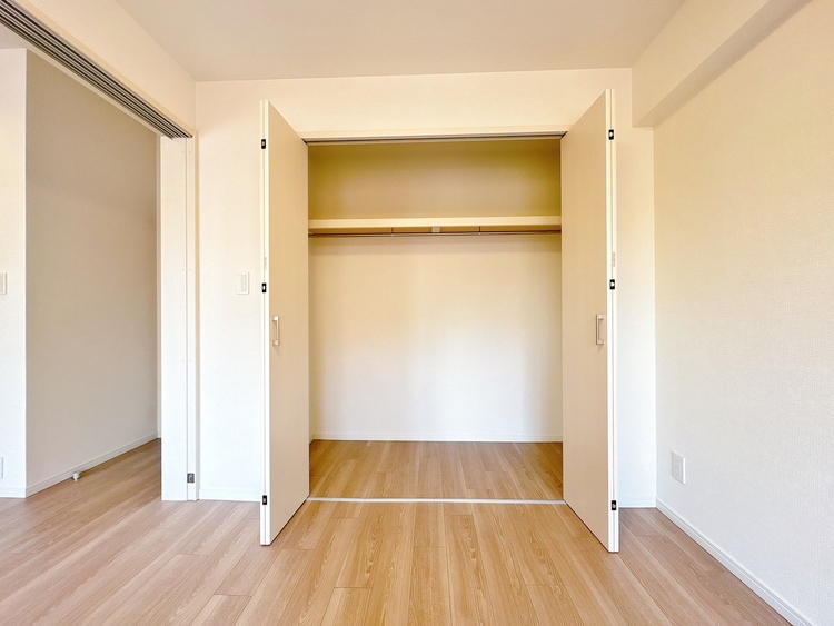収納 居室にはクローゼットがあり、荷物もスッキリ収納して快適にお過ごしいただけます。
