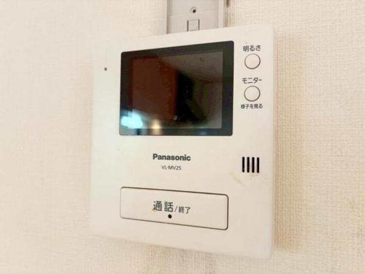 設備 【2025年10月撮影】TVモニター付きインターフォン
