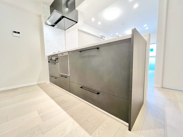 キッチン 洗練されたスタイリッシュなデザイン性と使いやすさを備えた仕様。