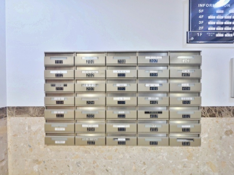 その他 郵便物を受け取るための郵便受けも、きちんと管理されています。