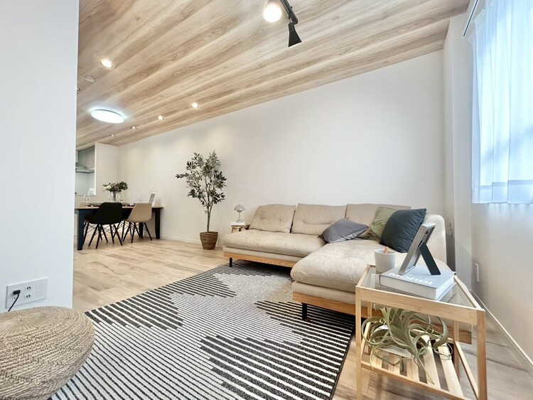 居間 ひとつひとつの空間に宿した機能性、そして美意識。