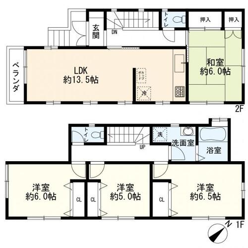 高津区久末　中古一戸建ての物件画像