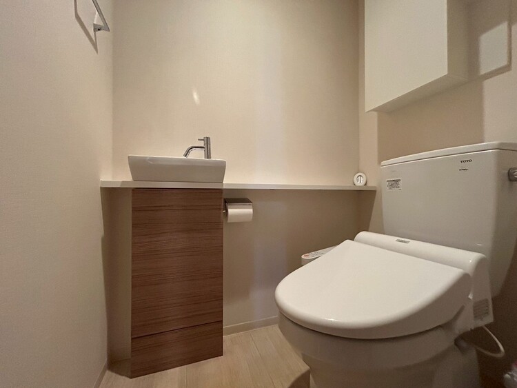 その他 清潔感の高いお手洗い。