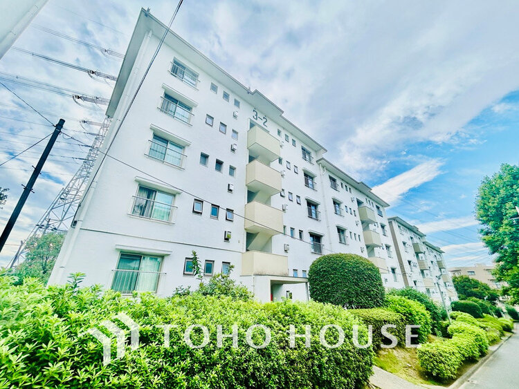 外観 〜南西向き、角部屋につき陽当たり・眺望良好〜全室ペアガラスで快適な住空間〜