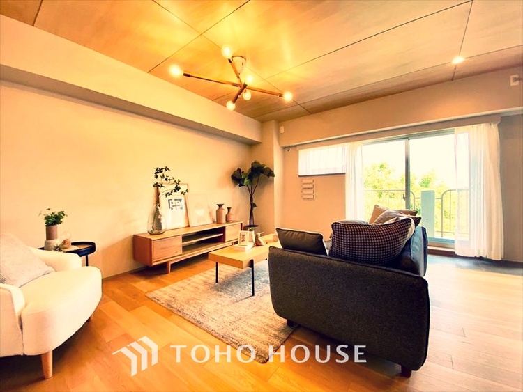 内装 【LIVING】◆家族◆愛する家族を一目で見渡せる。家族が集う空間。永遠に続く幸せな毎日を、ここで。