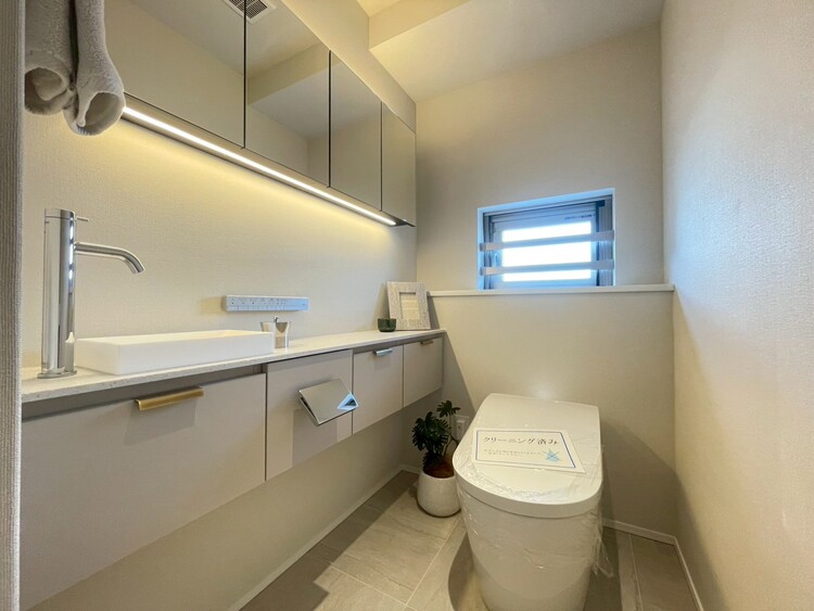 その他 清潔感の高いお手洗い。