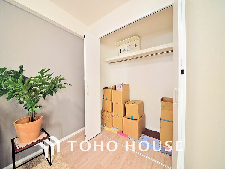 収納 クローゼットのあるお部屋