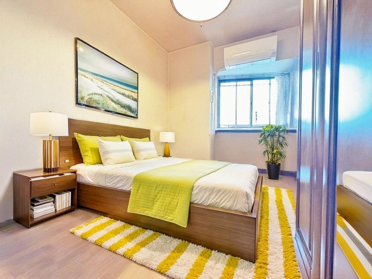 寝室 （ＣＧ加工済み）ベッドも十分に設置するスペースがあります。