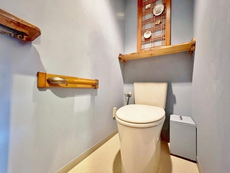 トイレ 暮らしの中のさりげないひとときの快適さにも、こだわりを、持って設備を配しております。