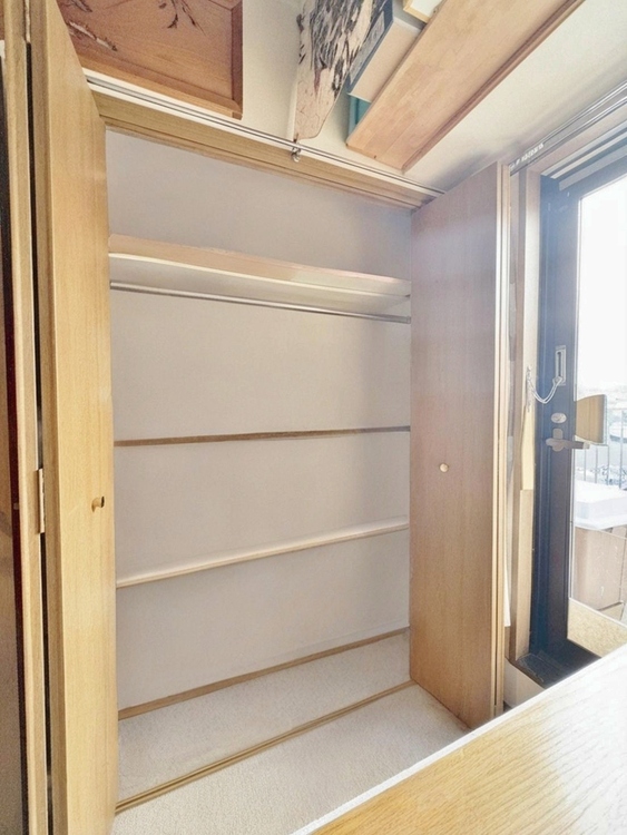 収納 居室にはクローゼットがあり、荷物もスッキリ収納して快適にお過ごしいただけます。