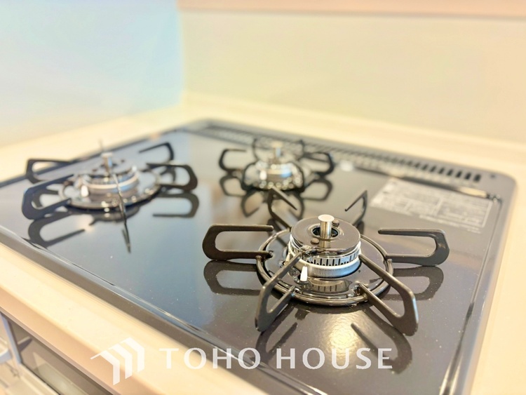 キッチン 【KITCHEN】◆家族のおはよう◆の声を笑顔で迎えてあげられるシステムキッチン。朝ごはんが楽しみでちょっと早起きしたくなるんです。