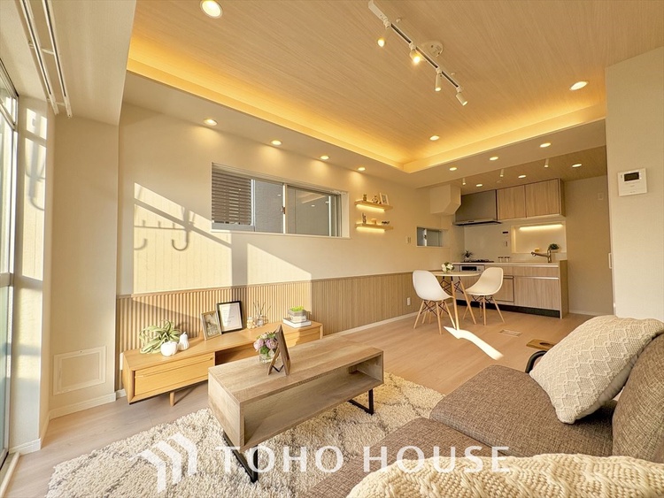 内装 家族みんなの笑顔が、笑い声が絶えない幸せいっぱいのこの場所で新たな生活が始まる。