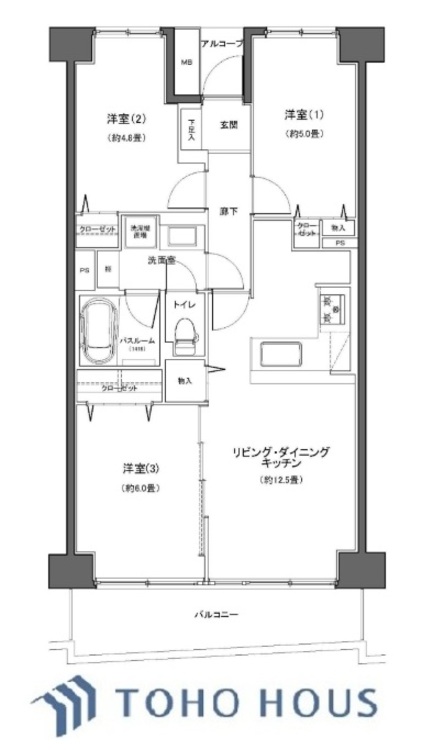 間取り 空気感という居心地の良いＢＧＭは、暮らしのステージを彩り、心のやすらぎと満足感を与えてくれます。空気感を左右する間取と、快適さを彩る設備にこだわり抜きました。
