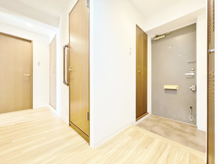 玄関 シューズボックスを完備した玄関です。