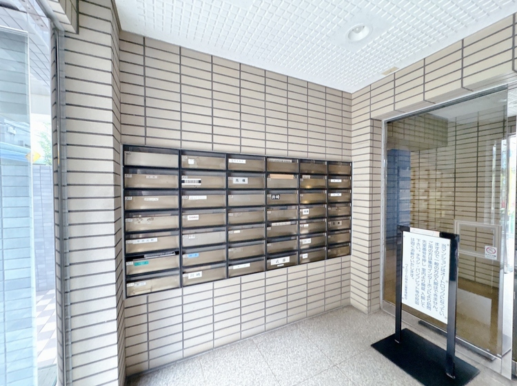 その他 郵便物を受け取るための郵便受けも、きちんと管理されています。