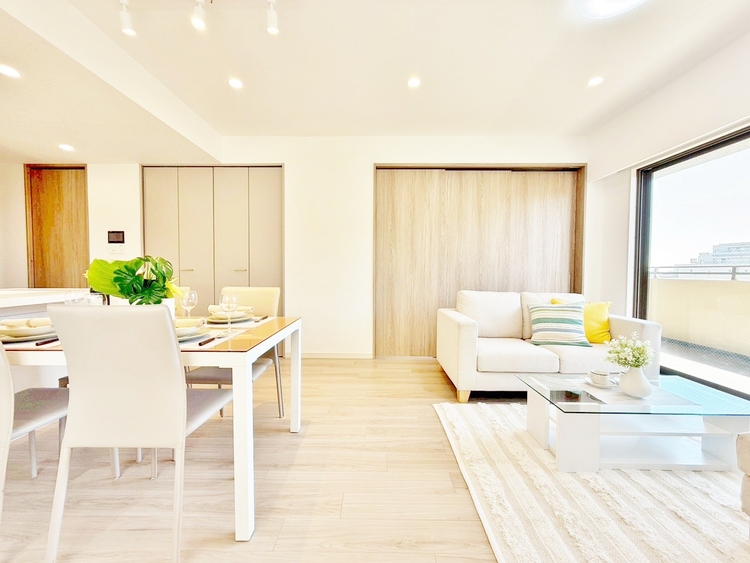 居間 ひとつひとつの空間に宿した機能性、そして美意識。